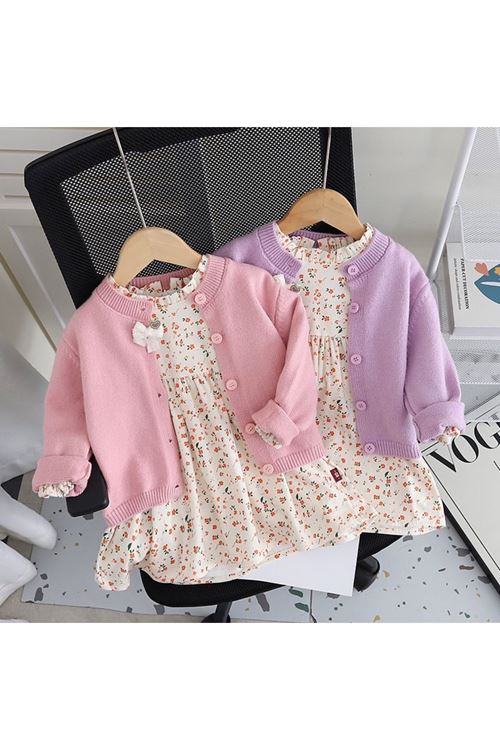 طفل بنت شتوية فستان 