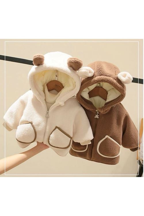 طفل بنت شتوية جاكيت 