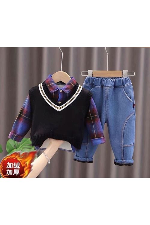 طفل ولد شتوية قاط