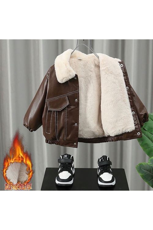 طفل ولد شتوية جاكيت 