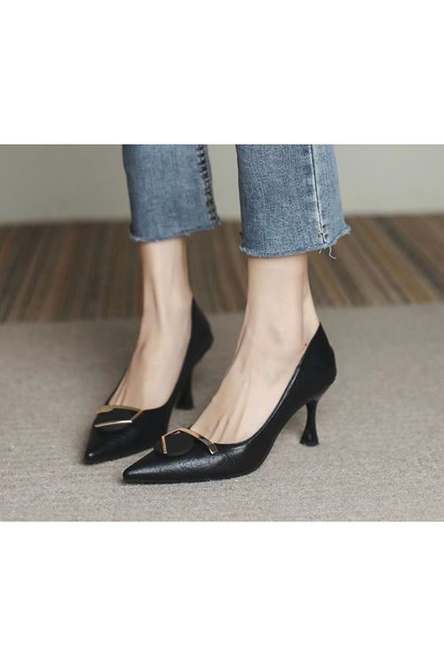 احذية نسائية صيفية حذاء كعب  