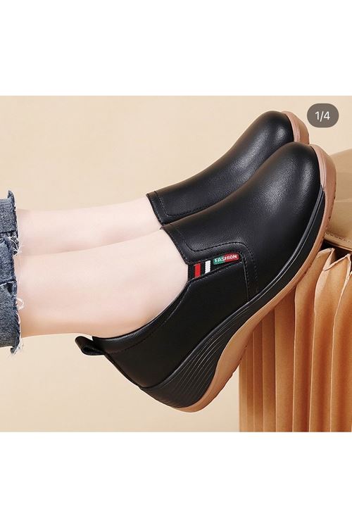 احذية نسائية شتوية حذاء فلات