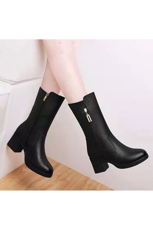 اخذيه نسائيه شتويه بوت طويل كعب