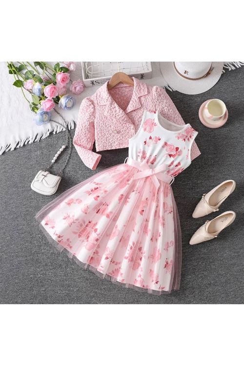 طفل بنت صيفية فستان 