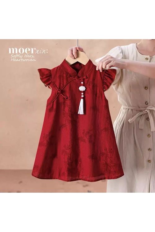 طفل بنت صيفية فستان 