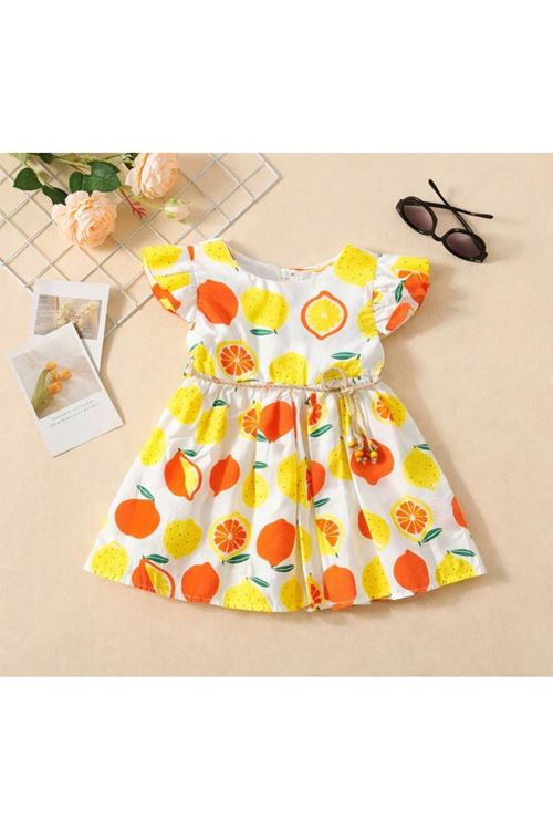 طفل بنت صيفية فستان