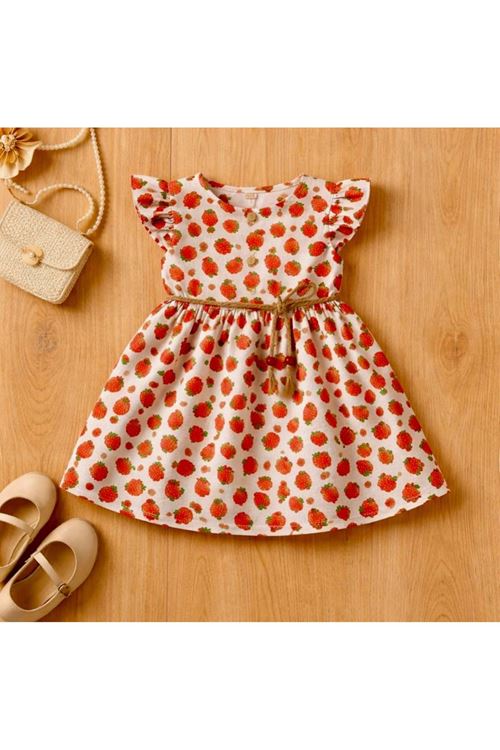 طفل بنت صيفية فستان 