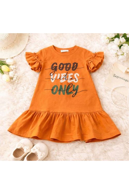 طفل بنت صيفية فستان 