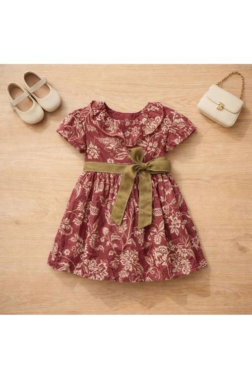 طفل بنت صيفية فستان 