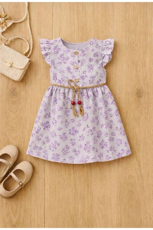 طفل بنت صيفية فستان 