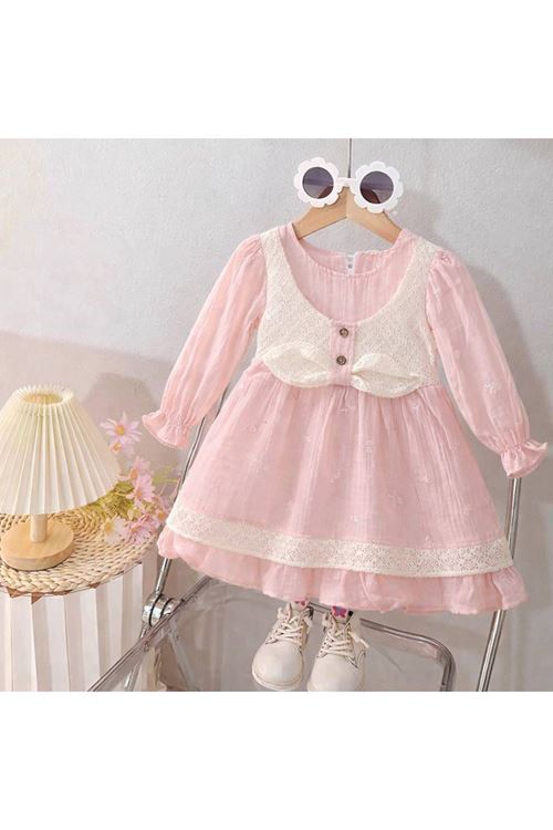 طفل بنت صيفية فستان 