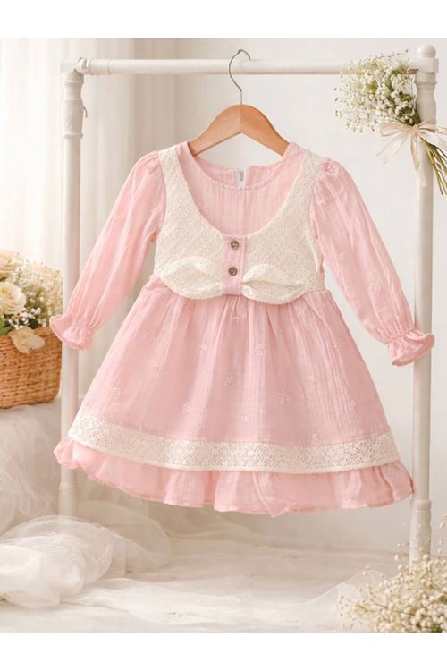 طفل بنت صيفية فستان 