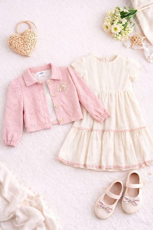 طفل بنت صيفية فستان 