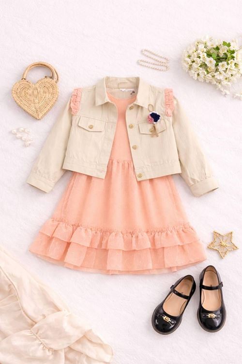 طفل بنت صيفية فستان 