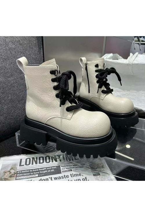 أحذية نسائية شتوية بوت قصيرة كعب 