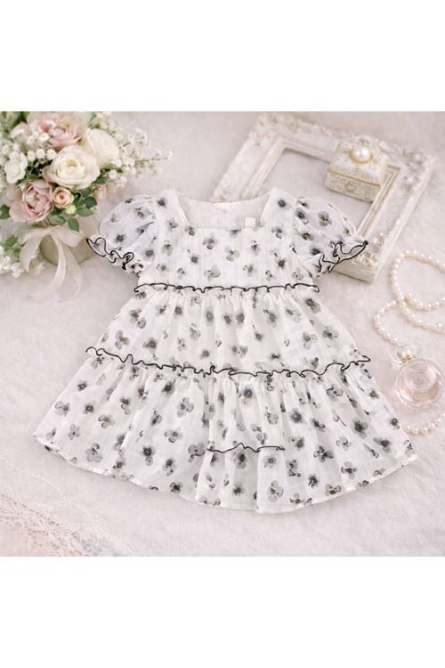 طفل بنت صيفية فستان 