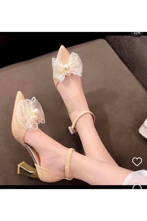 احذية نسائية صيفية حذاء كعب 