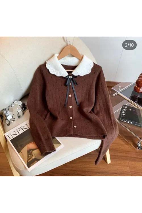 ملابس نسائية شتوية سترة صوف 