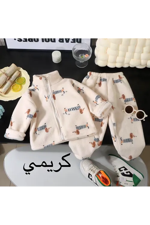 طفل ولد شتوي تراك  