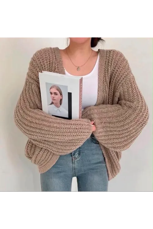 ملابس نسائية شتوية سترة صوف 