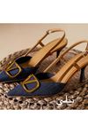احذية نسائية صيفية حذاء كعب  