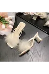 احذية نسائية صيفية حذاء كعب 