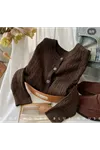ملابس نسائية شتوية سترة صوف
