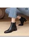 احذية نسائية شتوية بوت قصير كعب 