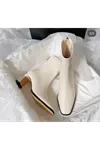 احذية نسائية شتوية بوت قصير كعب 