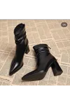 احذية نسائية شتوية بوت قصير كعب 
