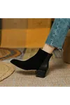أحذية نسائية شتوية بوت قصيرة كعب 